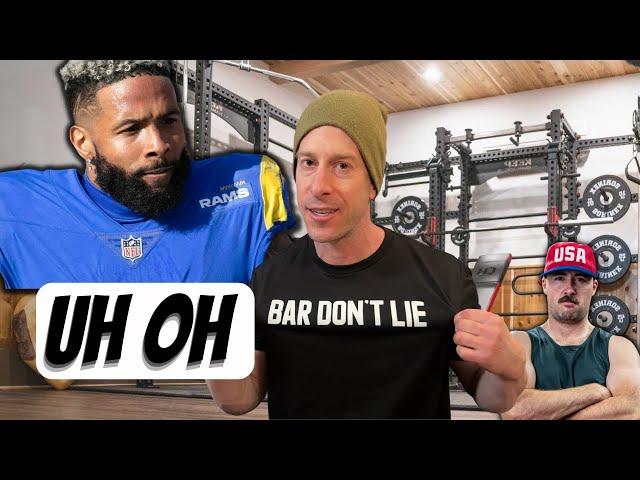 Odell Beckham Lies but Bars Don't | Rep Fitness Equipment Tour