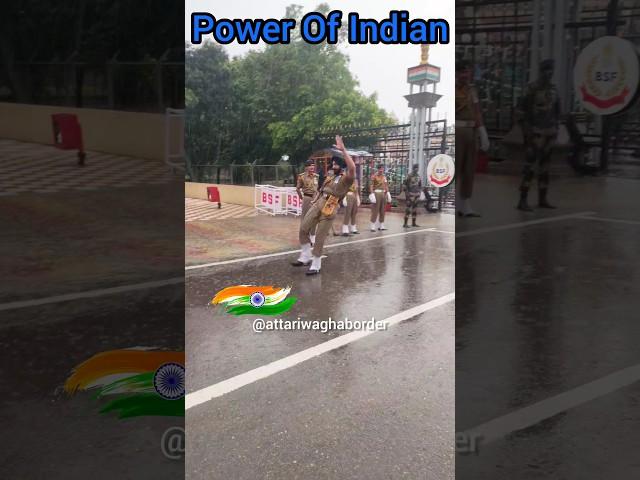 India Pakistan High-voltage  Parade At Attari Border. #wagahborder #attari #wagahborderceremony