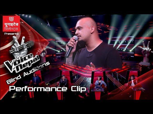 Sushant Gautam "Thaha Chhaina" - The Voice of Nepal Season 2 - 2019