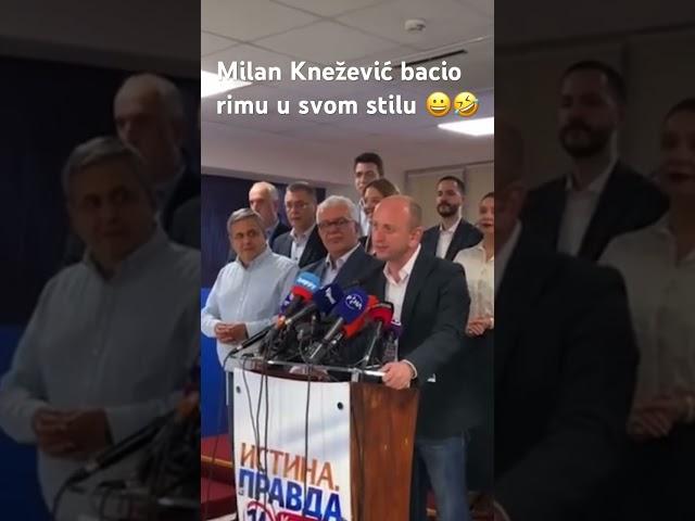 Milan Knežević se prilikom proglašenja rezultata obratio Željku Ivanoviću