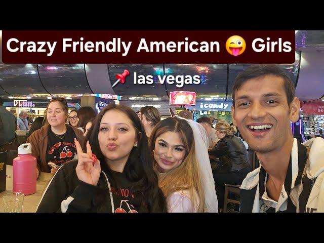 Crazy Friendly Girls of America  | American airlines experience- Las vegas to Delhi