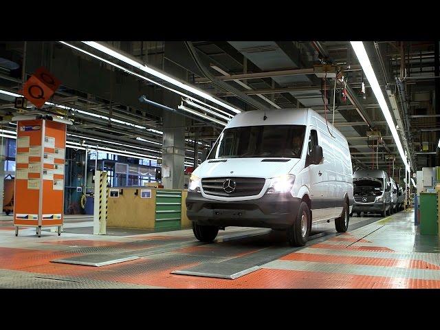 Mercedes-Benz Sprinter Production at the Duesseldorf Plant, Germany