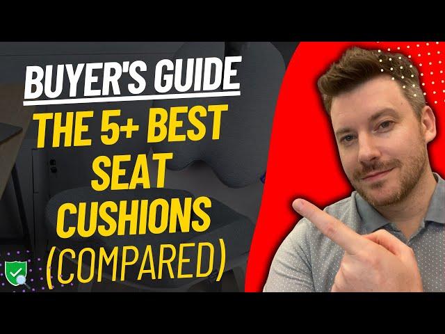 TOP 5 Best Seat Cushions | Best Seat Cushion Reviews (2025)