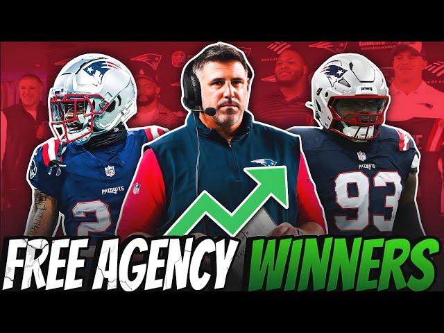 The New England Patriots are the Biggest WINNERS of Free Agency!