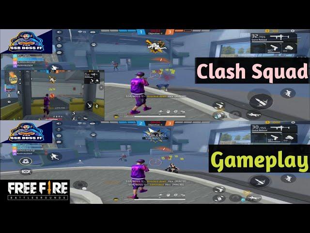 Clash Squad | SSR BOSS Guild Girl Rashmika Ke Sath  Gameplay -Garena Free Fire