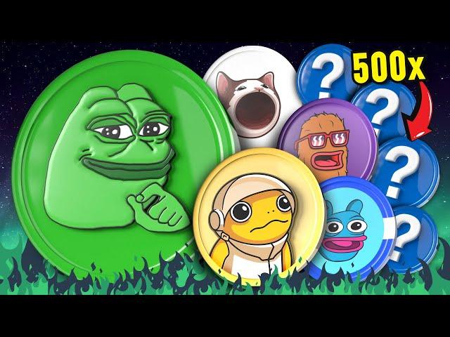 PEPE + Top 10 *BEST* Meme Coins Making Millionaires!