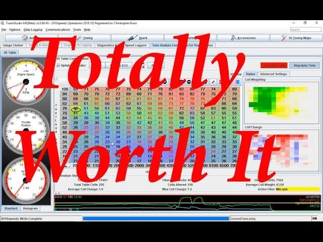 Using TunerStudio's Auto Tune - It is worth every penny - Drive and Tune