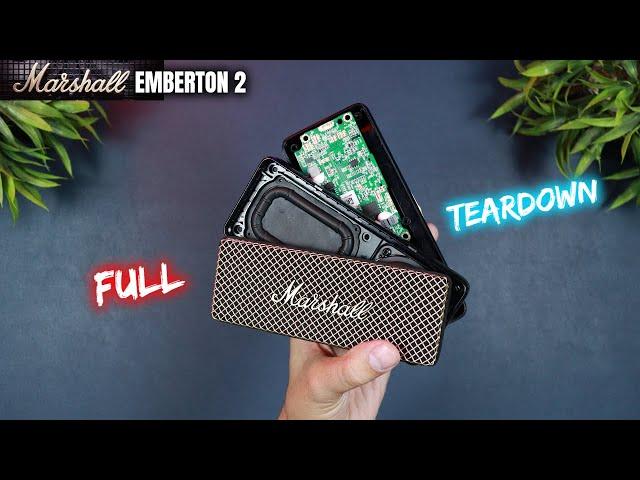 What's Inside a Marshall Emberton 2 Bluetooth Speaker ?