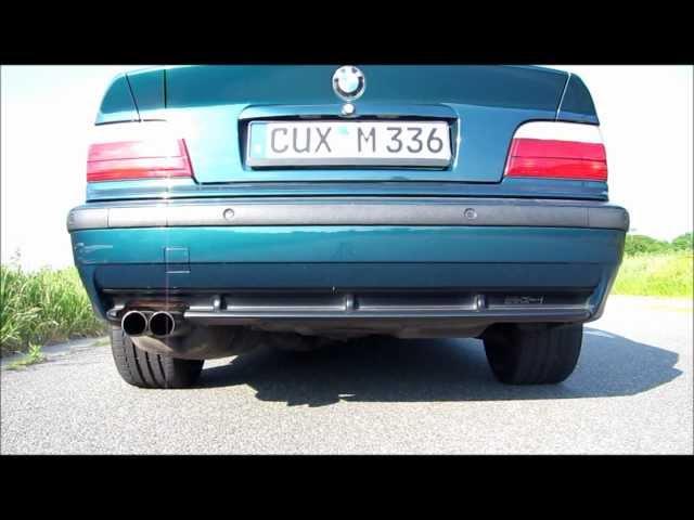 My BMW E36 3.2 M3 with stock exhaust