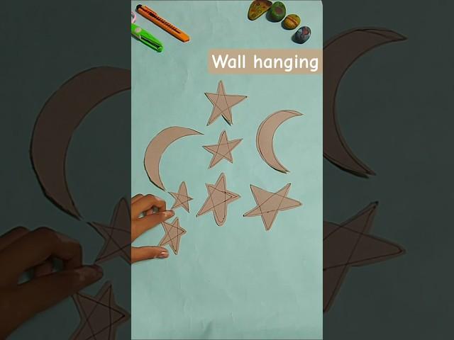 DIY wall hanging#diy #diy ideas #craft #crafter #art #crafter komal