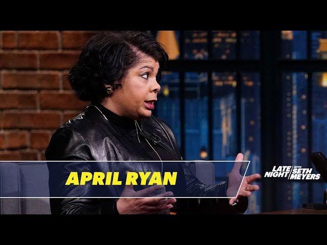 April Ryan Has a Strained Relationship with Press Secretary Sanders