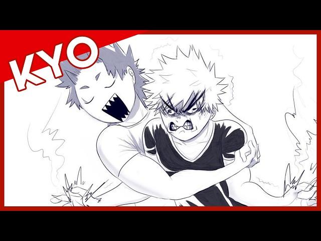 Kirishima Teaches Bakugou How To Relax? (My Hero Academia Comic Dub)