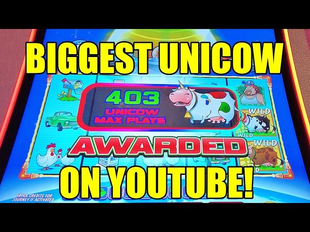 ‼️$15 BET UNICOW‼️500+ FREE GAMES! MONSTER HANDPAY!