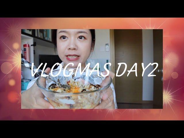 2020 Vlogmas Day 2 | 2021新年手账 | 超好吃的东北拌饭 | 学习打高尔夫️