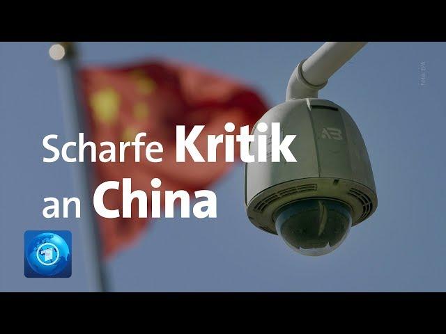 Menschenrechte: Scharfe Kritik an China