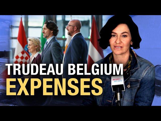 Trudeau's 'thank you Pfizer' Belgium trip last year cost taxpayers $250,000