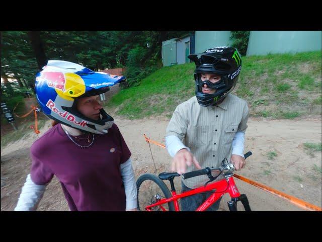 CRANKWORX ROTORUA TAG 4 | MEHR WIND | FETTE TRAININGS SESSION AM ABEND | BERND BEI WHIP OFF GESTÜRZT