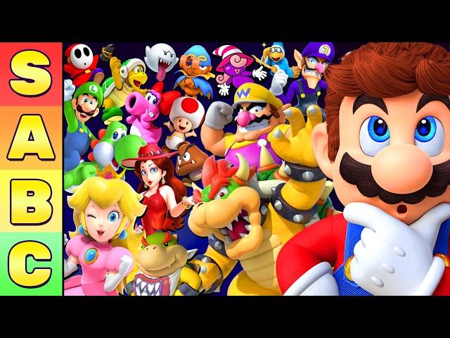 We Ranked Every Super Mario Character From Worst To Best (TIER LIST!)