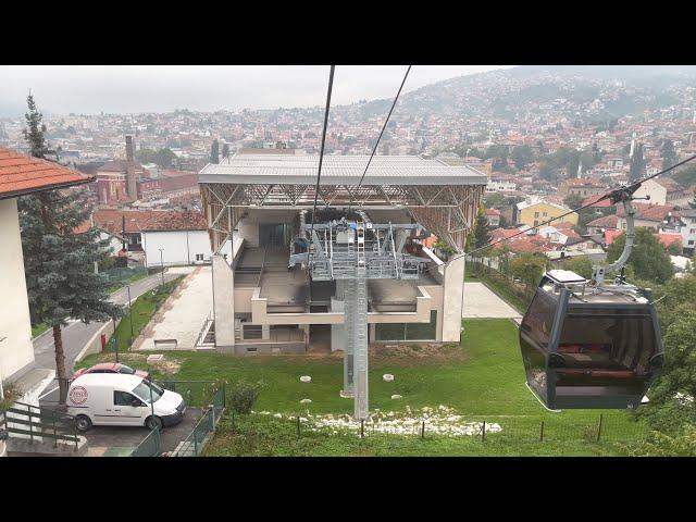 Riding The Sarajevo Cable Car - Sarajevska žičara - 4K