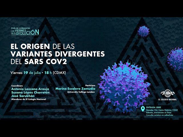 El origen de las variantes divergentes del SARS-CoV-2 | Ciclo Los viernes de la evolución