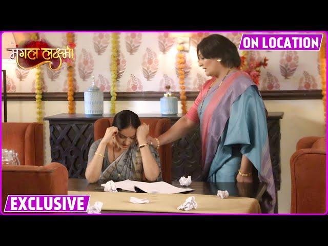 Mangal Lakshmi: Mangal Apne Show Ke Likh Rahi Hai Script, Ishana Ne nahi Ki Help | On Location