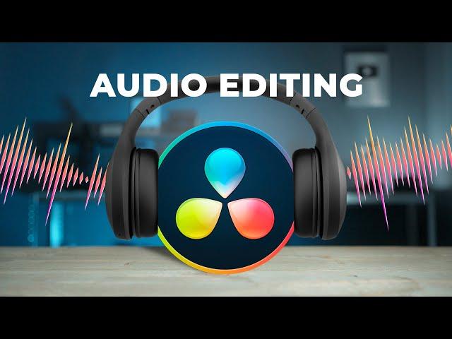 How I Get PERFECT AUDIO in DaVinci Resolve 18 | Fairlight Audio Editing Tutorial