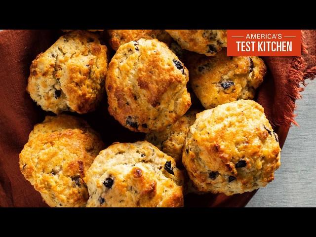 Best-Ever Drop Biscuits: Rosemary and Olive | Julia At Home (S5 E2)