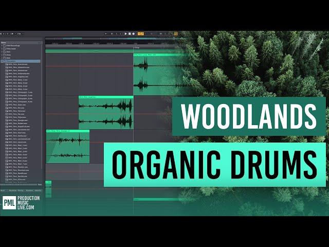 How To: Organic House Drum Groove in Ableton | Woodlands Sounds