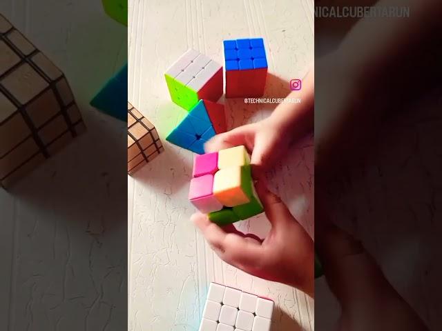 #solving Fast cube 2×2