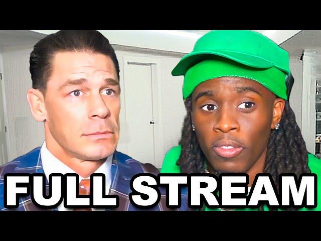 Kai Cenat & John Cena FULL STREAM!