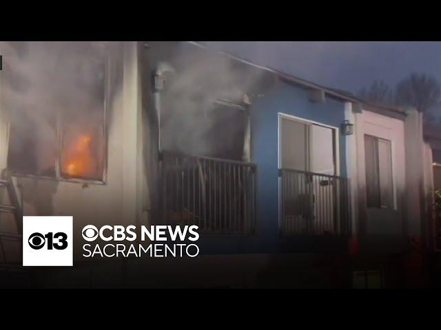 Juvenile killed in fire at Sacramento County townhome