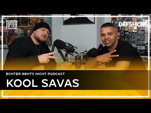 KOOL SAVAS über 24 Gesetze, Battlerap und Nas vs Jay-Z #echtergehtsnicht Podcast