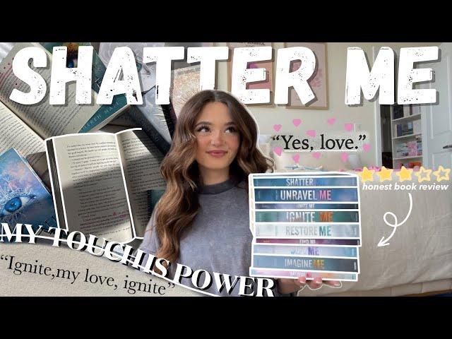 i read the shatter me series by tahereh mafi & tell you if you should to! ️️️ *honest review*