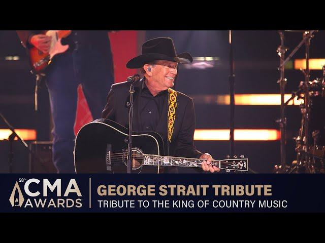 George Strait is honored with the CMA Lifetime Achievement Award and Iconic Collaborations