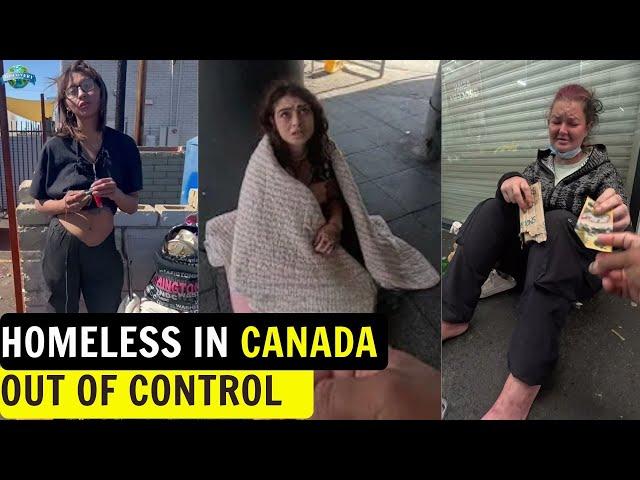 Homeless crisis in Canada 2024 A Growing Homelessness problem - Documentary