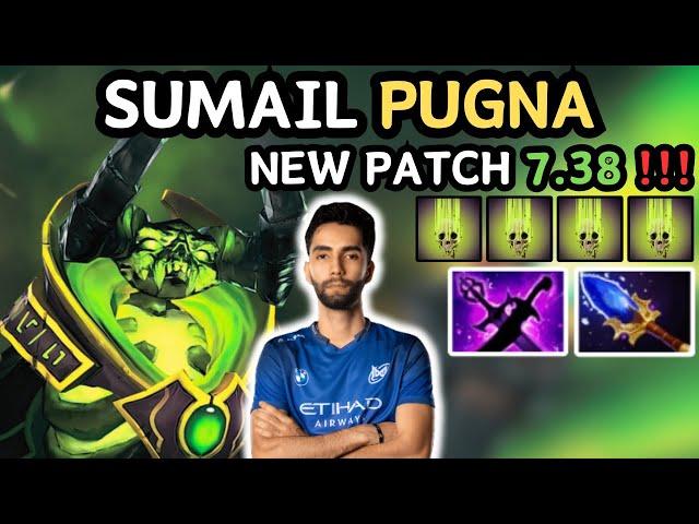  NEW PATCH 7.38 - SUMAIL PUGNA Midlane Gameplay  King SUMAIL - Dota 2