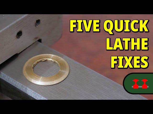 Five Quick Mods to the CJ0618 7x12 Mini Lathe that Anyone Can Make