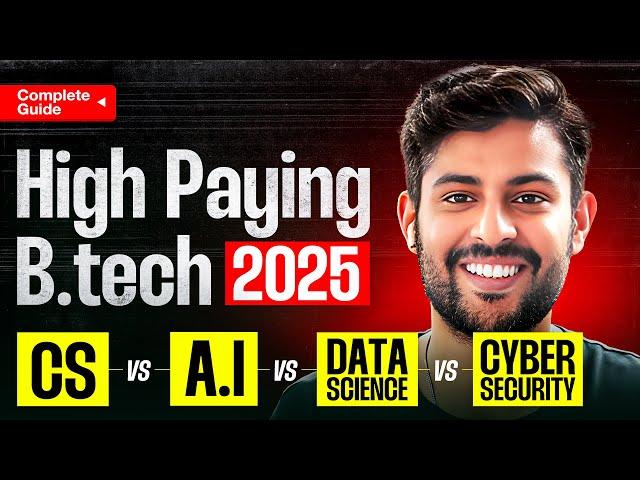 Top 5 B.Tech Specializations in 2025  | Salary, Scope & Future Demand