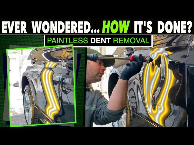 The BEST WAY To FIX a DENT With Paintless Dent Removal | PDR Tutorial