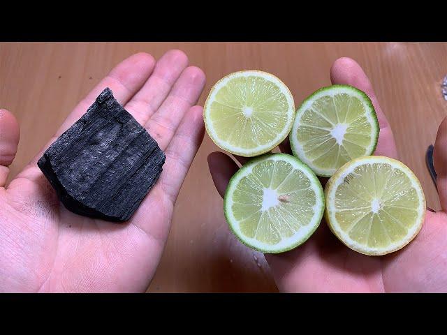 Just mix LEMON in CHARCOAL and you no longer need to spend money at the market!