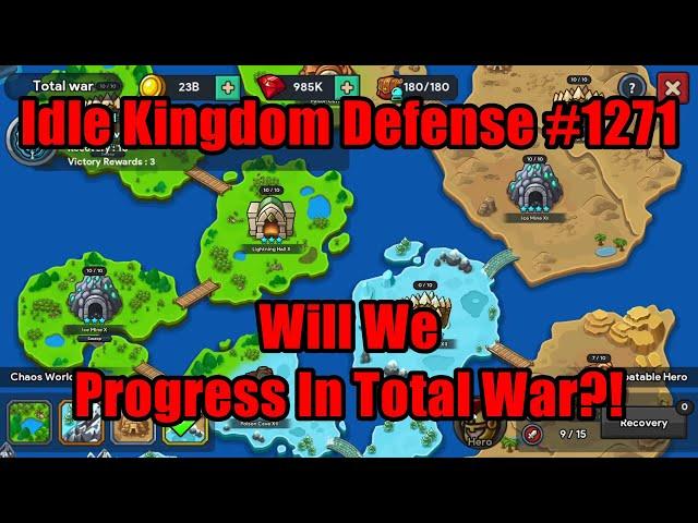 Idle Kingdom Defense #1271 - Will We Progress In Total War?! #IdleKingdomDefense