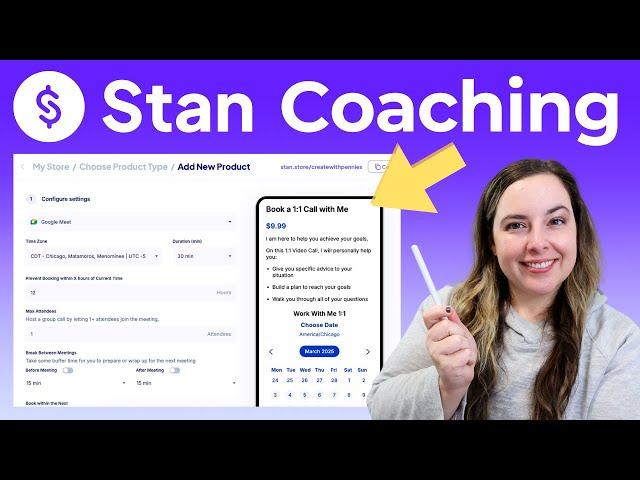 How To Set Up Coaching Calls In Stan Store (Step By Step)