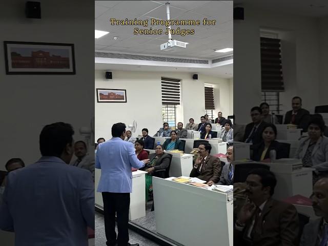 Senior Judges Training Programme - Mr. AH Sagar