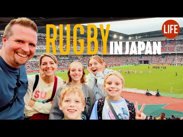 Our First Rugby Match — Japan Brave Blossoms vs New Zealand All Blacks  | Life in Japan EP 282