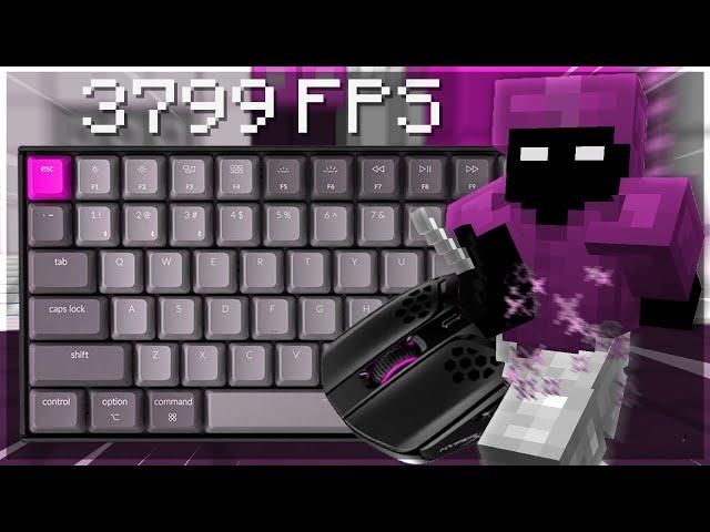 1500FPS Tasty Keyboard and Mouse Sounds ASMR w/ Lofi [Hypixel Bedwars]