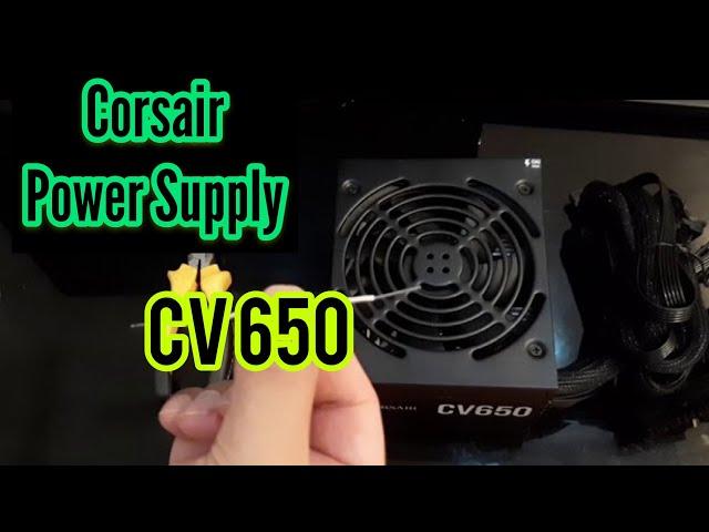 Corsair CV Series 650 Power Supply Testing