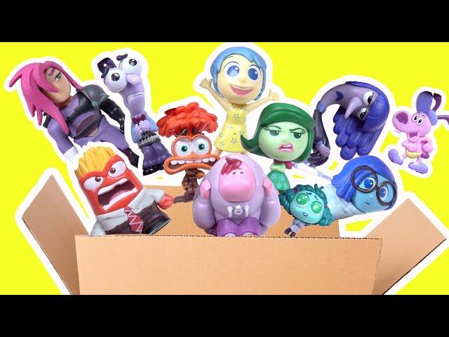 Inside Out 2 Movie Characters Stuck in Blind Bags! Joy, Anger, Anxiety, Sadness Dolls