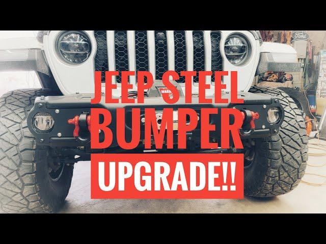 Upgrade Your Jeep Steel Bumper!