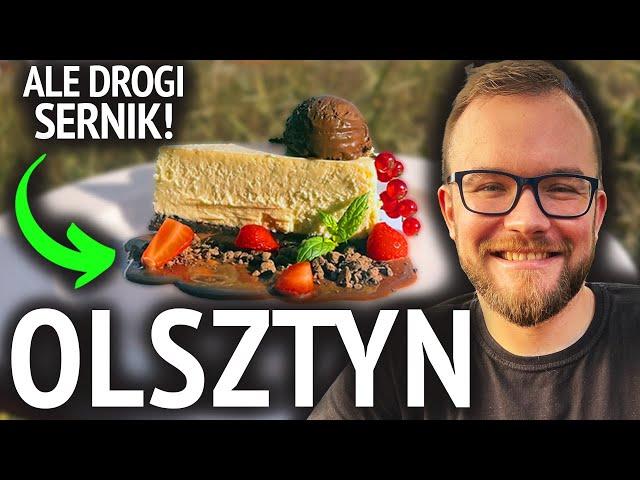 OLSZTYN: JEDZENIE i RESTAURACJE w Olsztynie - warmińskie dzyndzałki i najdroższy sernik GASTRO VLOG