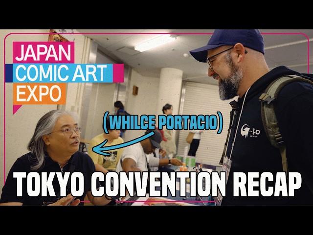 Japan Comic Art Expo Walkthrough, Meeting Artists in Tokyo: Artgerm, Portacio, Maeda